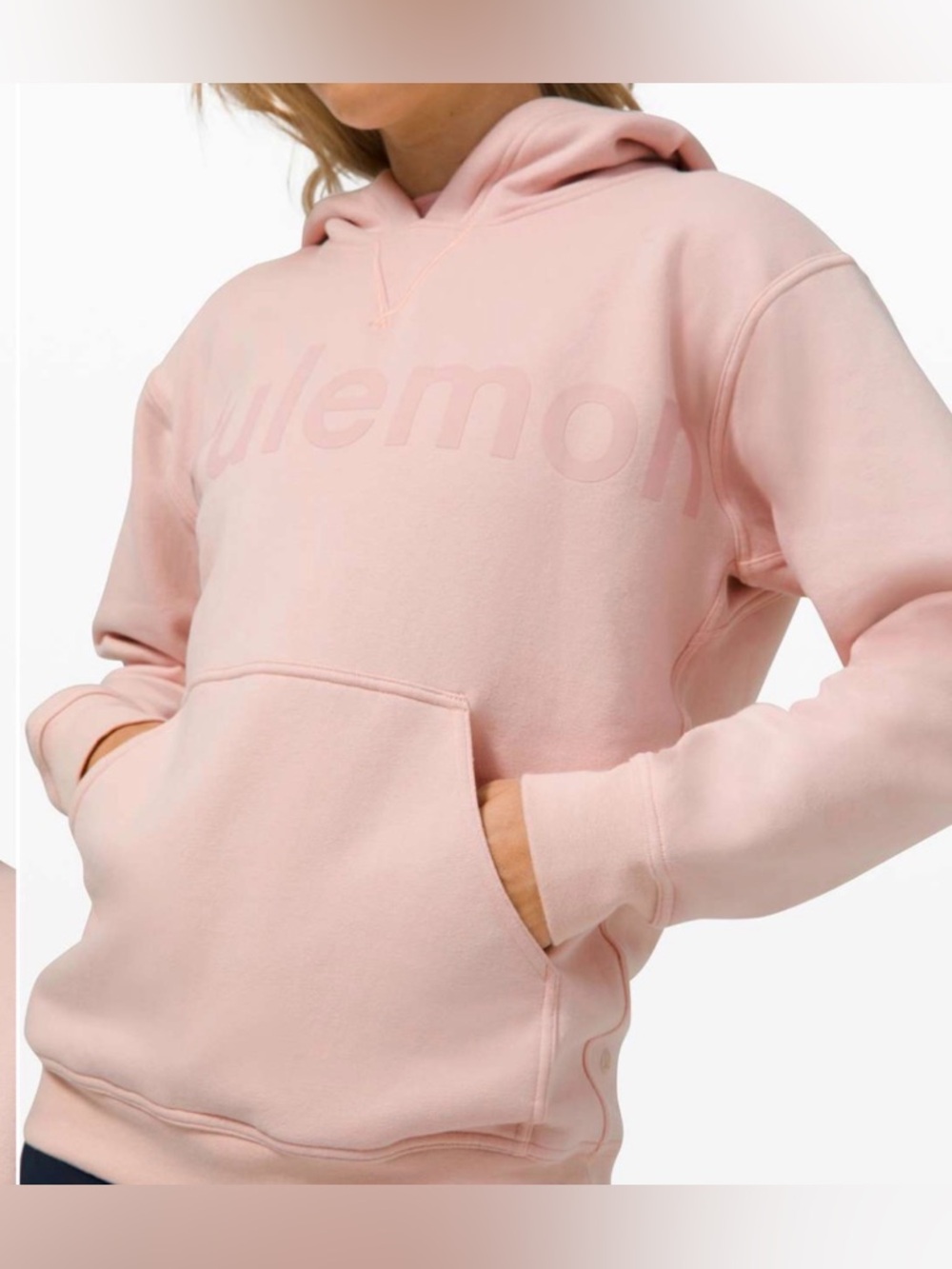 Lululemon All Yours Hoodie *Graphic in Feather Pink